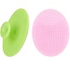 Face Scrubbers Exfoliating Facial Cleansing Brush-Soft Silicone Bristle-Remove Dead Skin Toxins-Improves Lymphatic…