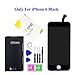 LCD Display Touch Screen Digitizer for iPhone 6 (4.7 inch) Frame Assembly Replacement Part with Repair Tool Kit by Skerzi (Black)