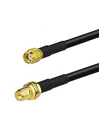 StyleZ   Cable de extensión coaxial RP SMA para antena WiFi LAN WAN Router 10M