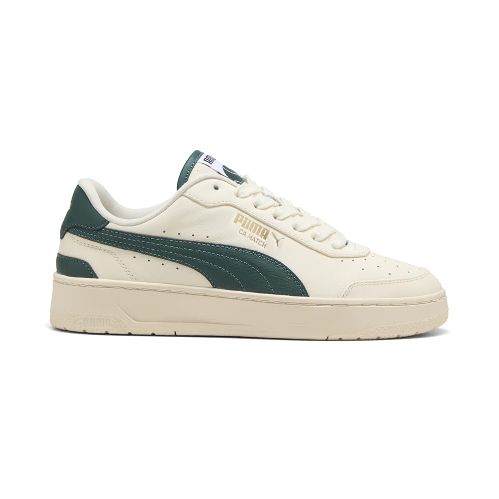 PUMA Men's Ca Match Shoes Sneaker, Warm White/Dark