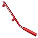 Hooke Road Solid Steel Rear Grab Handle Bar for 2007-2018 Jeep JK Wrangler Unlimited 4-Door - Pair (Red)