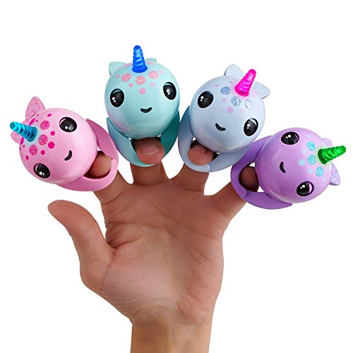 4 WowWee+Fingerlings+Light+Narwhal+Interactive
