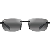 Maui Jim Unisex Lanakila Rectangular Sunglasses
