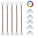 LED Strip Connector Kit, 5-Pack 3Pin L Shape 10mm Wide Right Angle Corner Solderless Connectors, 5-Pack 3 Conductor WS2811 LED Strip Jumper Lights-Strip to Strip