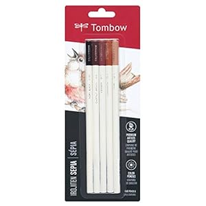 pencils tombow irojiten colored pack sepia
