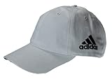 Adidas Womens Ladies Core Performance Custom Front Hit Hat Cap (One Size Fits Most, White/Black)