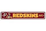 NFL Washington Redskins Plastic Street Sign