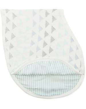 Silky Soft Burpy Bib, skylight Birch