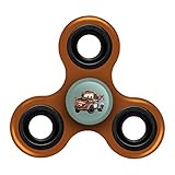 FOCO Disney Cars Diztracto Spinnerz Three Way Set-Mater Spinner Toy, Tan, 3