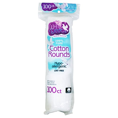 White Dove Cotton Balls & Round Pads 100ct Each Pricepulse