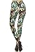 R813-PLUS Luscious Leaves Print Fashion Leggings