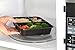 3 Compartment Bento Lunch Boxes with Lids - Stackable, Reusable, Microwave, Dishwasher & Freezer Safe - BPA-Free Food Storage and Portion Control