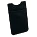 Card Holder EZColoris Cell Phone Credit Card Holder Flexible Lycra Pouch 3M Removable Adhesive Sticker on Wallet for 4-6inch Mobile Phones (Black)