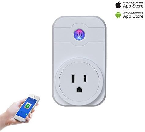 Loveprint Smart Plug Wi-Fi Wireless Mini Socket Outlet, No Hub Required, Works with Amazon Alexa Echo and Google Assistant