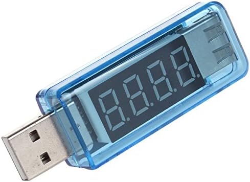 Mini Portable LCD Digital USB 3V-8V Voltage and Current Detector Tester