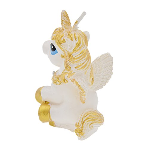 Cute Feeder Unicorn Panda Shape Birthday Candles Unique Party Cake Decor Gift - Thumbnail 3