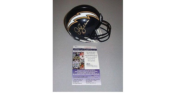 Autographed Junior Seau Mini Helmet 