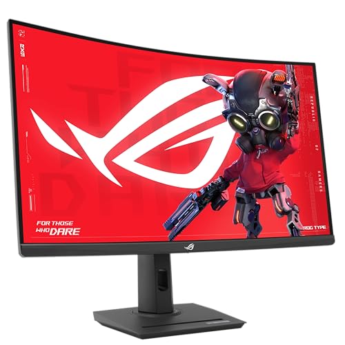 ASUS ROG Strix XG32WCMS 32 Zoll Gaming Monitor (2560x1440, Curved, 280Hz (über 144Hz), Fast VA, Extreme Low Motion Blur Sync, USB Type-C, DisplayWidget Center, Stativanschluss, HDR) thumbnail 2