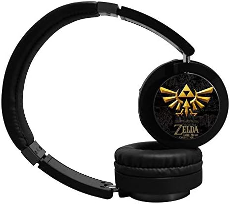 Legend-Zelda Wireless Bluetooth Comfortable Over-Ear Earphones Adjustable Hi-Fi Headphones Foldable Sound Proof Earbuds Best Gift for Youth Adults