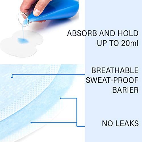 image for Black Stars Armpit Sweat Pads - Disposable Dress Underarm Shields for 