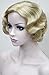 StrongBeauty Vintage Marilyn Monroe Cosplay Wig Short Wavy Flapper Wig