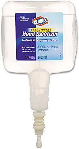 CLO30243CT Hand Sanitizer Refill, 1L Refill, Clear