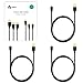 AUKEY Micro USB Cable, Charging cable (3-Pack 3.3ft x 2, 6.6ft x 1) for Android, Samsung, Kindle, HTC, Nexus, LG, Sony, Nokia, Motorola, and More