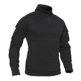 TACVASEN Men's Military Rapid Assault Sleeve Slim Fit Long Sleeve Combat T-Shirt