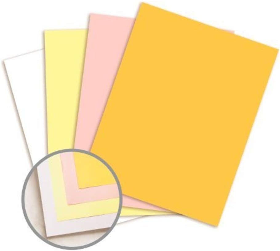 Pre Collated, Carbonless Paper, 4 Part Reverse, 125 Sets