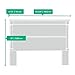 Sauder Palladia Headboard, Full/Queen, Select Cherry finish