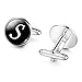 JIAYIQI S Pattern Cufflinks Classical Men's Tuxedo Suits Cuff Links