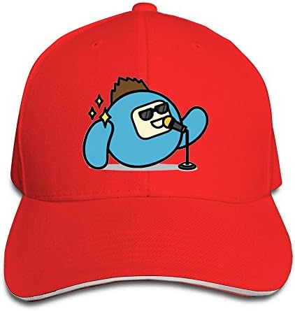 To Be Kpop Singer Snapback Adjustable Baseball Cap Red