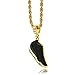 Men 14k Gold Plated Hip Hop Retro 11 Space Jams Kicks Pendant 4mm 24