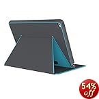 Speck Products DuraFolio Case and Viewing Stand for iPad Air 2, Slate Grey/Peacock Blue