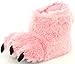 LazyOne Pink Paw Slippers - X-Large