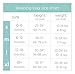 aden + anais Essentials Classic Sleeping Bag, 100% Cotton Muslin, Wearable Baby Blanket, Dove, Stars, Large, 12-18 Months