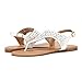 DREAM PAIRS MEDINIE Women Rhinestone Casual Wear Cut Out Flat Sandals