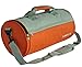 MIER Barrel Travel Sports Bag Small Gym Bag with Shoes Compartment 16inches(Orange)