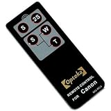 Opteka RC-4 Wireless Remote Control for Canon EOS Digital Rebel XT, XTi, XSi, T1i, T2i, T3i, T4i, 60D, 7D & 5D Mark II/III Digital SLR Cameras