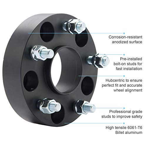 Orion Motor Tech 5x5 Wheel Spacers 1.5 inches with 1/220 Studs