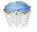 Die Cut Snowflake Holiday Cupcake Wrappers, 12ct