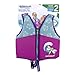 SwimSchool Swim Trainer Vest, Flex-Form, Adjustable Safety Strap, Easy On and Off, Small/Medium, up to 33 Lbs., Pink/Aqua