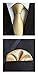 MENDENG Men's Gold Plaid Checks Silk Necktie Wedding Ties Hanky 2 Pieces Sets
