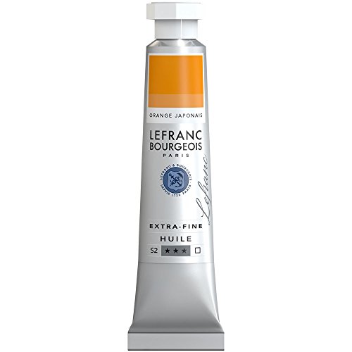 Lefranc & Bourgeois Extra Fine Lefranc Oil paints Artist Pigments, oil-based paint, Japanischorange, 20 ml