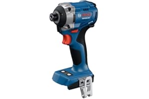 BOSCH GDR18V-215N 18V Brushless Impact Driver - 1,900 in-lbs Torque, 0-3,300 Impacts/Min, Compact Design,1/4 in Quick-Change 