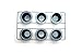 Fox Run Non-Stick Popover Pan, 6 Cup Yorkshire Pudding Pan, Grey