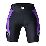 Eco-daily Cycling Women's Shorts Biking Bicycle Bike Pants Half Pants 4D Padded