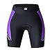 Eco-daily Cycling Women's Shorts Biking Bicycle Bike Pants Half Pants 3D Padded