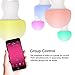 Bluetooth Light Bulb LED RGBW Changing + Dimmable White Light, Smartphone Remote Controlled Via App, Connection by Bluetooth 4.0, E27/27 Socket(8W)
