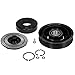 AC Compressor Clutch Repair Kit for Honda Odyssey 2005-2007 Ridgeline 2006-2008 w/Pulley Hub Bearing Coil
